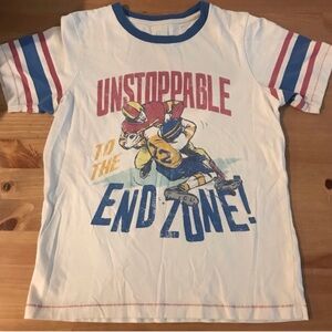 Unstoppable Kids Graphic Tee - White with Red and Blue Accents NWOT